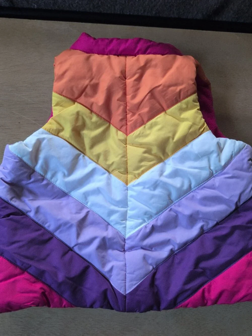 Gap - Striped Puffy Vest w/snaps - Infant 6-12 Months